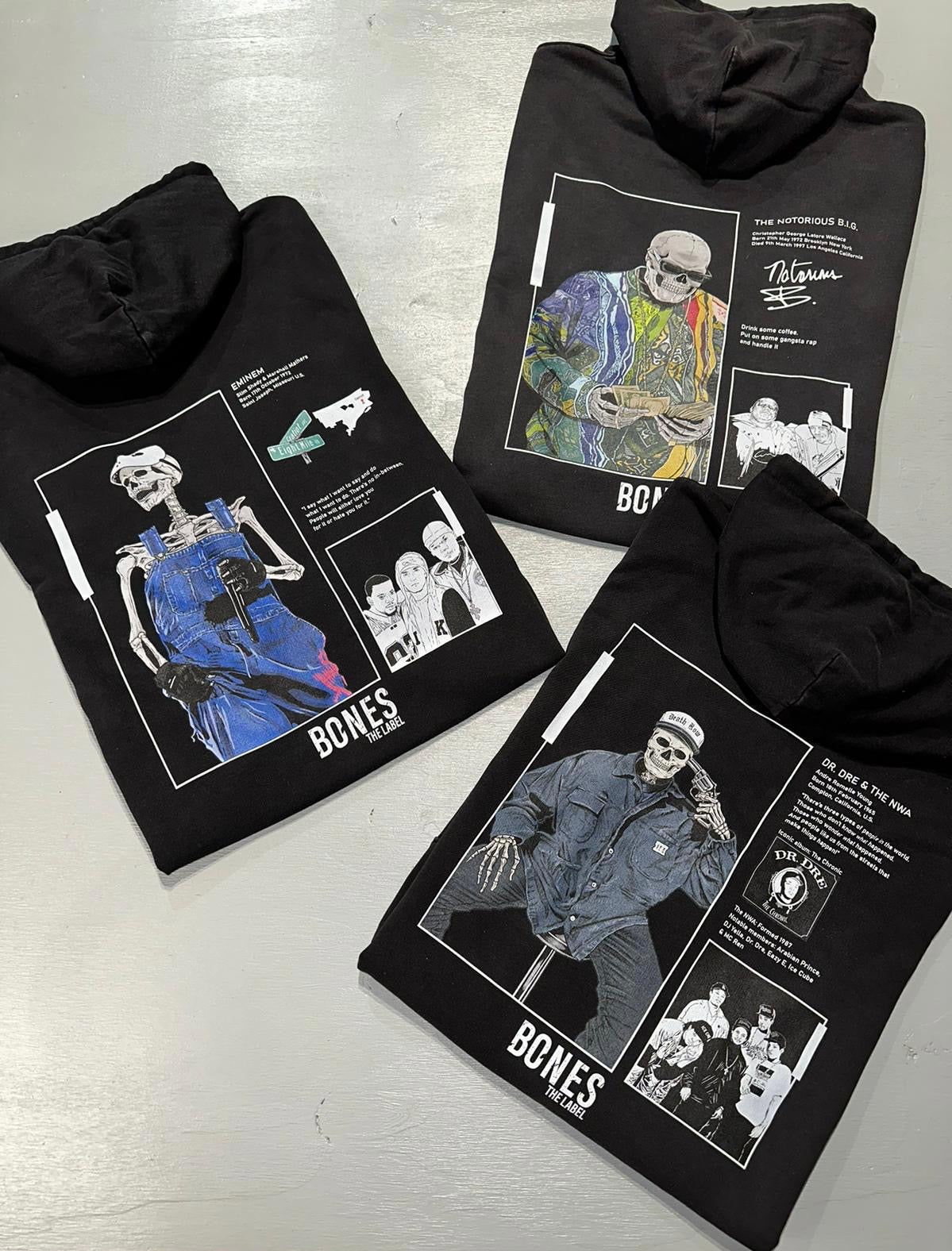 Bones The Label X The Notorious B.I.G Oversized T-Shirt & Hoodie