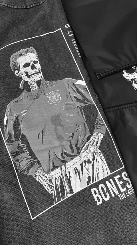 Bones The Label X The King Cantona Oversized Hoodie