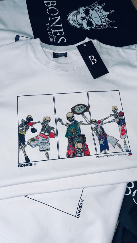 Bones The Label x Pac Man Pacquiao Oversized T-Shirt & Hoodie Collection