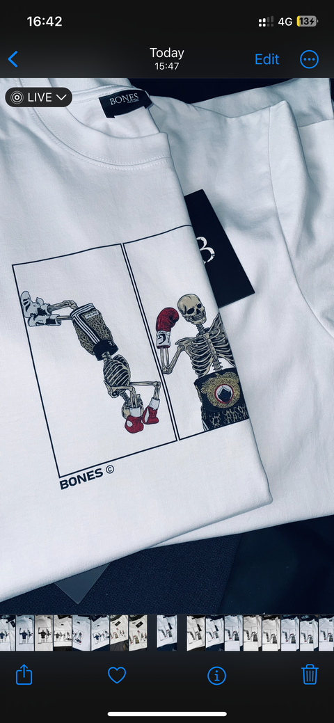 Bones The Label X Prince Naseem Hamed Oversized T-Shirt & Hoodie Collection