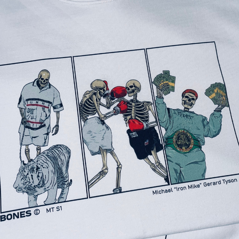 Bones The Label x Iron Mike Tyson Oversized T-Shirt & Hoodie Collection