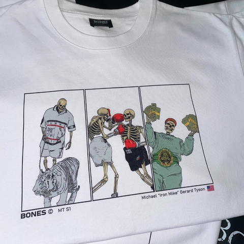 Bones The Label x Iron Mike Tyson Oversized T-Shirt & Hoodie Collection
