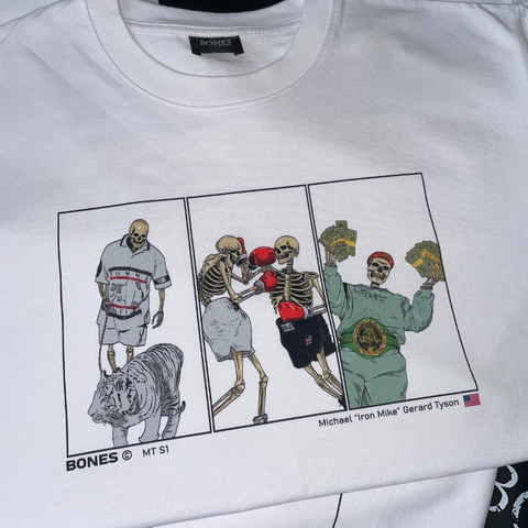 Bones The Label x Iron Mike Tyson Oversized T-Shirt & Hoodie Collection