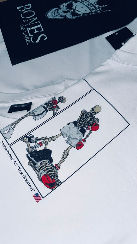 Bones The Label X Muhammad Ali Oversized T-Shirt & Hoodie Collection