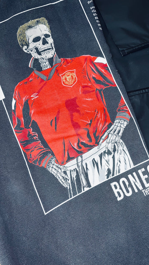 Bones The Label X The King Cantona Oversized Hoodie