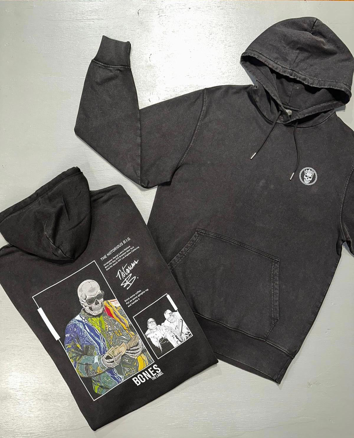 Bones The Label X The Notorious B.I.G Oversized T-Shirt & Hoodie