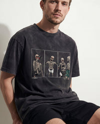 Bones The Label: Blood Money Relaxed Fit Tee