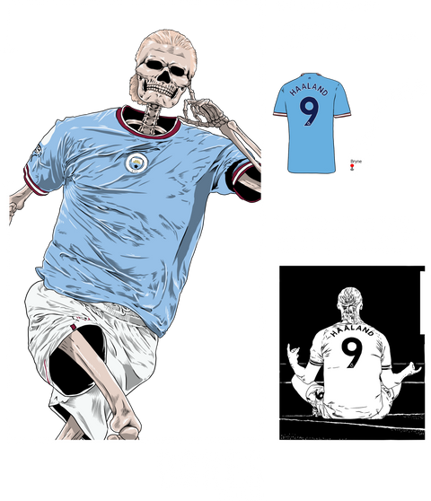 Bones The Label X Erling Haaland Hoodie