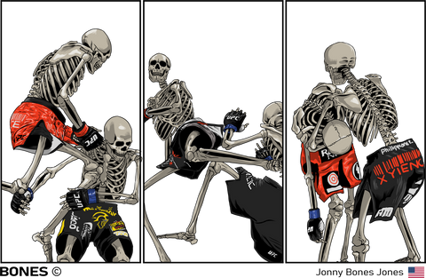 Bones The Label X Jonny Bones Jones T-Shirt & Hoodie Collection